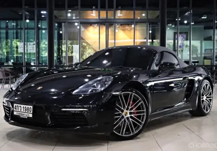2018 Porsche 718 2.0 T รถเปิดประทุน รถบ้านมือเดียว ไมล์แท้ ออกศูนย์ AAS 
