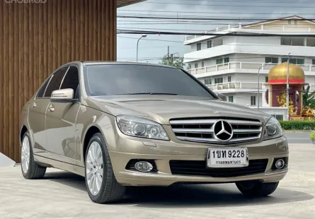 2010 Mercedes-Benz C-Class 1.8 C200 รถเก๋ง 4 ประตู รถสวย