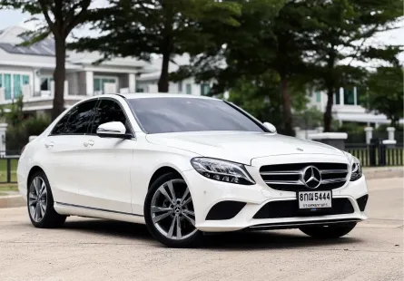 2019 Mercedes-Benz C-Class 2.0 C220d รถเก๋ง 4 ประตู รถสภาพดี มีประกัน ไมล์แท้ มือเดียวป้ายแดง 