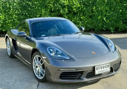 2018 Porsche 718 2.0 T รถเก๋ง 2 ประตู รถบ้านแท้ ไมล์น้อย ออกศูนย์ AAS 