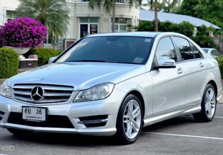 2013 Mercedes-Benz C-Class 1.8 C200 รถเก๋ง 4 ประตู รถบ้านมือเดียว ไมล์น้อย 