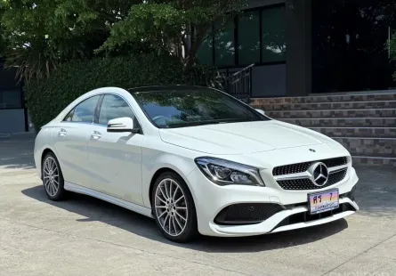 2018 BENZ CLA 250 AMG FACELIFT รถออกศูนย์ BENZ THAILAND วิ่งเพียง 80,000 กม รถไม่เคยมีอุบัติเหตุครับ