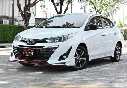 Toyota Yaris Ativ 1.2 S+ 2020 รถบ้านมือเดียวตัวท๊อปสุด ออปชั่นครบ ไมล์เพียง 7 หมื่นกว่าโล