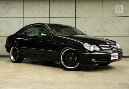 2004 Mercedes-Benz CLK200 Kompressor 1.8 Elegance Coupe AT ไมล์แท้ 5 หมื่น วิ่งน้อยมาก B9885