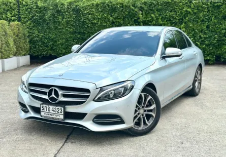 2015 Mercedes-Benz C-Class 2.0 C200 รถเก๋ง 4 ประตู รถสภาพดี มีประกัน ไมล์น้อย มือเดียวป้ายแดง 