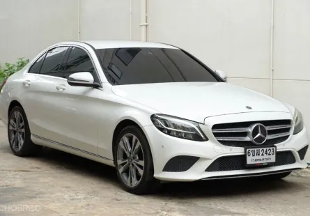 2020 Mercedes-Benz C-Class 2.0 C220d รถเก๋ง 4 ประตู รถบ้านมือเดียว ไมล์แท้ 