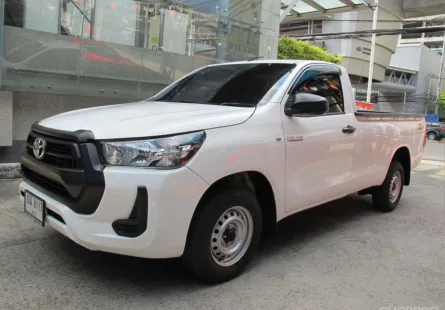 2023 TOYOTA REVO 2.4 ENTRY หัวเดียว เกียร์ธรรมดา สีขาว วิ่งน้อย มือเดียว รถสวยสภาพใหม่ ฟรีดาวน์