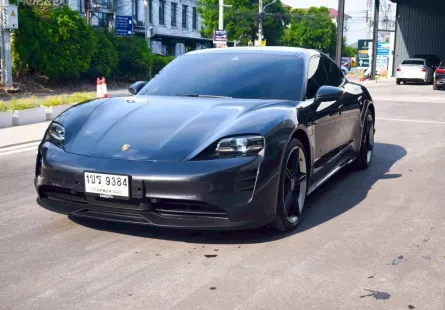 2021 Porsche Taycan 4S สีเทา