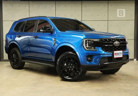 2023 Ford Everest 2.0 Sport SUV AT ไมล์แท้ 1 หมื่น Warranty5 ปี 150,000KM B8123