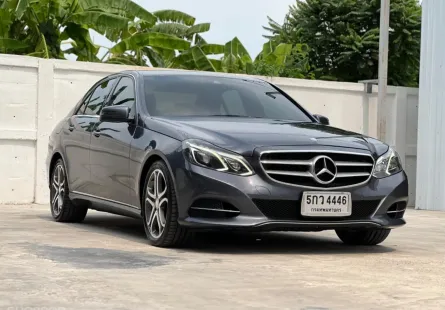 2015 Mercedes-Benz E-Class 2.0 E200 รถเก๋ง 4 ประตู รถบ้านแท้