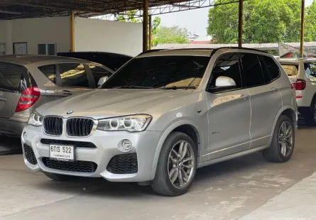 2017 BMW X3 2.0 xDrive20d SUV รถสวย ไมล์แท้ มือเดียวป้ายแดง 