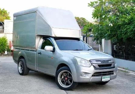  Isuzu Dmax 1.9 Spark (ตอนเดียว)  เครื่องยนต์: ดีเซล เกียร์:MT  ปี: 2018 สี:เทา