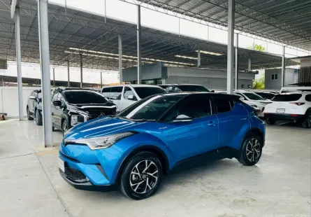TOYOTA CH-R 1.8 HV HI HYBRID 2019 รถสวย มือแรกออกห้าง ไมล์น้อย TOP สุด พร้อมใช้ รับประกันตัวถังสวย