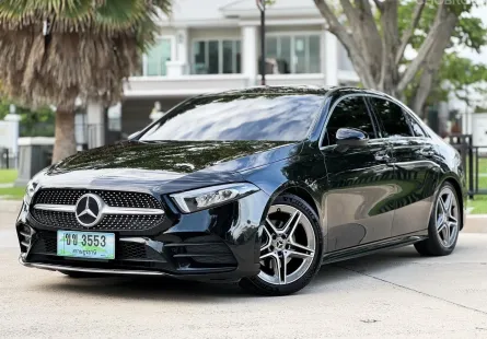 2022 Mercedes-Benz A-Class 1.3 A200 รถเก๋ง 4 ประตู รถบ้านแท้ ไมล์น้อย เจ้าของขายเอง 