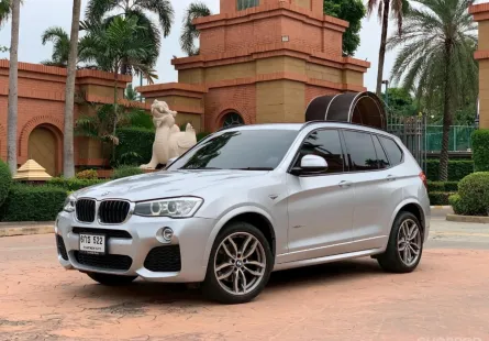 2017 BMW X3 2.0 xDrive20d SUV รถสวย ไมล์แท้ มือเดียวป้ายแดง 