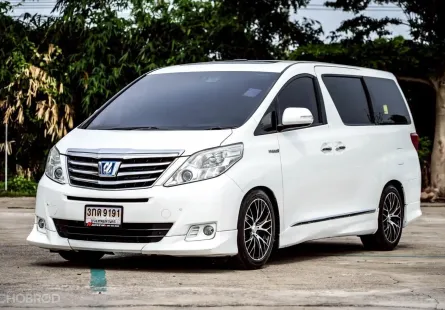 2013 Toyota ALPHARD 2.4 HYBRID รถตู้/MPV 