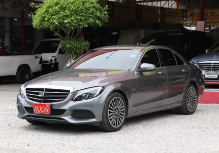 2017 Mercedes-Benz C-Class 2.0 C350e รถเก๋ง 4 ประตู รถบ้านมือเดียว