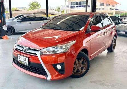 2014 Toyota YARIS 1.2 G รถเก๋ง 5 ประตู ฟรีดาวน์
