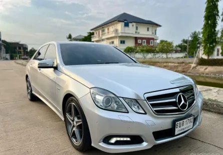 BENZ E250 1.8 CGI AVANTGARDE W212 ปี 2010 สีเทา รุ่นท้อปสุด