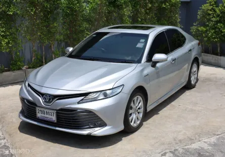 2021 Toyota CAMRY 2.5 HV การันตรีไมล์แท้ ไม่มีอุบัติเหตุชนหนัก รถออกป้ายแดง เจ้าของมือเดียว