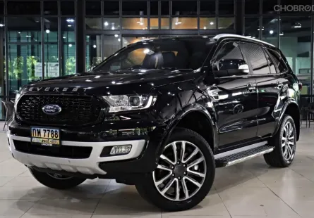 2021 Ford Everest 2.0 Titanium SUV ไมล์น้อย มือเดียวป้ายแดง 