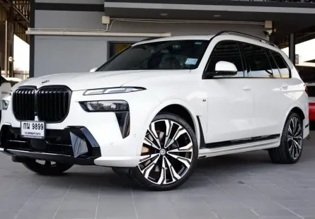 2023 BMW X7 3.0 xDrive40d SUV ออกรถง่าย รถสวย ไมล์น้อย 