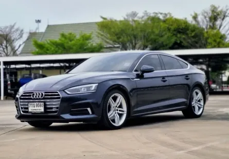 2018 Audi A5 2.0 40 TFSI รถเก๋ง 4 ประตู ออกรถง่าย  รถสวย ไมล์แท้ 