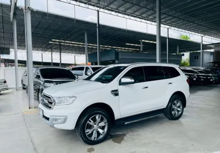 FORD EVEREST 3.2 TITANIUM PLUS 4WD ปี 2016 รถสวย มือแรกออกห้าง ไมล์น้อย TOP สุด รับประกันตัวถังสวย