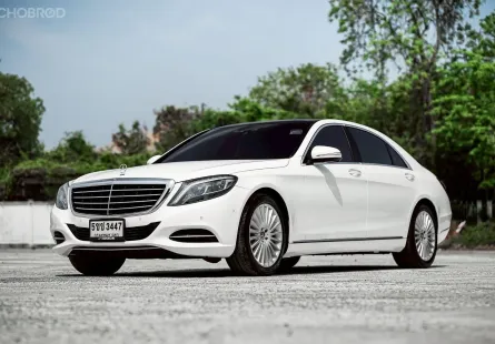 Benz S500e Executive ปี 2016 ไมล์น้อย รถผู้บริหาร มือเดียวป้ายแดง
