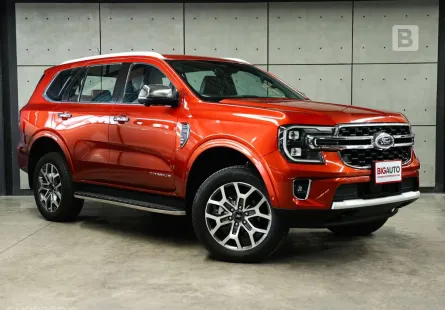 2023 Ford Everest 2.0 Titanium+ 4WD SUV AT ไมล์แท้ 1 หมื่น Warranty5 ปี 150,000KM B3608
