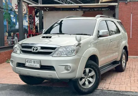 2006 Toyota Fortuner 3.0 V SUV รถบ้านแท้ ไมล์น้อย มือเดียวป้ายแดง 