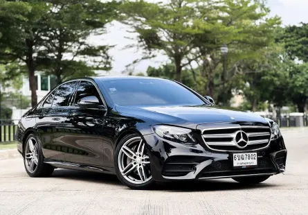 2017 Mercedes-Benz E-Class 2.0 E220d รถเก๋ง 4 ประตู เจ้าของขายเอง รถสวย ไมล์น้อย 
