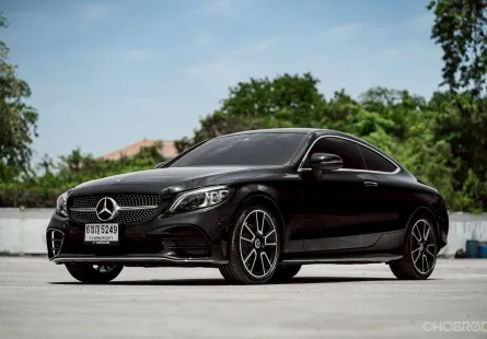 New !! Benz C200 Coupe AMG ปี 2021   เครื่อง 2,000 cc มือเดียวป้ายแดง
