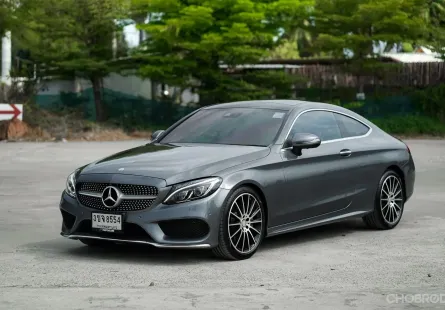 New !! Benz C250 Coupe AMG ปี 2016 ราคาถูกที่สุดในตลาด สภาพสวยมาก ภายในเบาะแดง