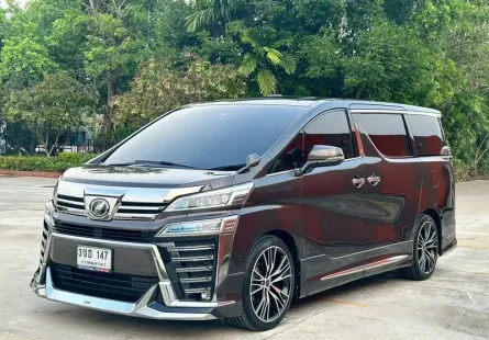 2018จด2019 Toyota Vellfire 2.5 Zg Edition