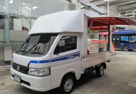 2024 Suzuki Carry 1.5 รถกระบะ แต่ง FoodTruck พร้อมใช้งาน เดินไฟฟ้า + เคาเตอร์ รถสวยสภาพใหม่ ฟรีดาวน์