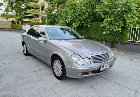2006 Mercedes-Benz E-Class 1.8 E200 Kompressor รถเก๋ง 4 ประตู เจ้าของขายเอง รถบ้านมือเดียว ไมล์น้อย 
