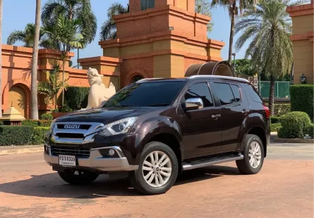 2018 Isuzu MU-X 3.0 SUV ออกรถง่าย รถสวย มือเดียวป้ายแดง 