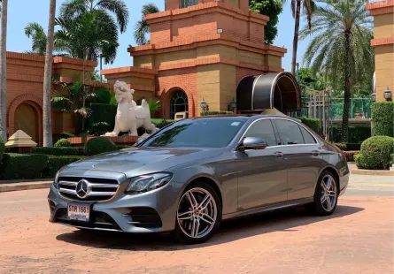 2018 Mercedes-Benz E-Class 2.0 E350e รถเก๋ง 4 ประตู ออกรถง่าย รถสวย ไมล์น้อย AMG 