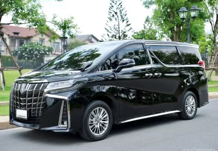 2023 Toyota ALPHARD 2.5 รถตู้/MPV รถบ้านมือเดียว ไมล์แท้ 