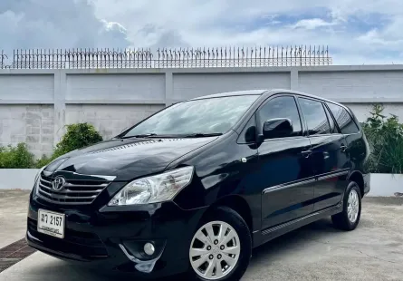 2012 Toyota Innova 2.0 Wagon ออกรถง่าย รถบ้าน ไมล์น้อย 