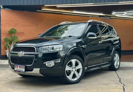 2013 Chevrolet Captiva 2.4 LTZ 4WD SUV ออกรถง่าย รถสวย ไมล์น้อย มือเดียวป้ายแดง 