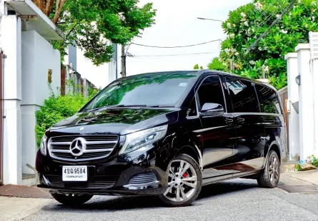 2017 Mercedes-Benz v-Class 2.0 V250d รถตู้/MPV รถสวย ไมล์แท้ 