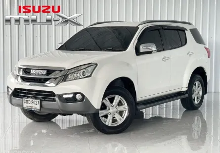 รถ 7 ที่นั่ง สภาพดี Isuzu MU-X 3.0DVD Navi SUV 