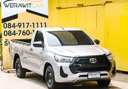 Toyota Hilux Revo 2.4 SINGLE Entry Pickup ปี 2020 เครื่อง ดีเซล เกียร์ ธรรมดา รถสวยสภาพใหม่โครงสร้าง