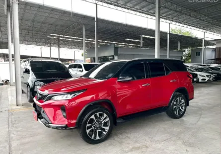 TOYOTA FORTUNER LEGENDER 2.8 V 4WD 2021 รถสวย มือแรก ไมล์น้อย 5 หมื่นโล TOP สุด รับประกันตัวถังสวย