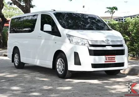 Toyota Hiace 2.8 GL 2023 รถตู้เตี้ยเบาะวีไอพี 9 ที่นั่ง ตัว GL แท้ใช้งานน้อยเจ้าของเช็คศุนย์ตลอด