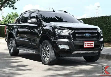 Ford Ranger 3.2 DOUBLE CAB WildTrak 4WD 2018 รถใช้งานในครอบครัวไมล์เพียง 2 หมื่นกว่าโล