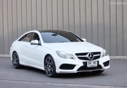 2015 Mercedes-Benz E-Class 2.0 E200 CGI รถเก๋ง 2 ประตู รถสภาพดี มีประกัน ไมล์น้อย 
