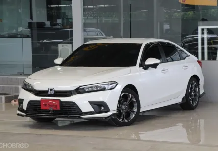 Honda CIVIC 2.0 e:HEV EL+ ปี 2024 สวยสภาพป้ายแดง Warrantyศูนย์ 2026 รถบ้านมือเดียว ใช้น้อย ฟรีดาวน์